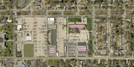 2901 Ohio Blvd, Terre Haute, IN - VUE AÉRIENNE  vue de carte