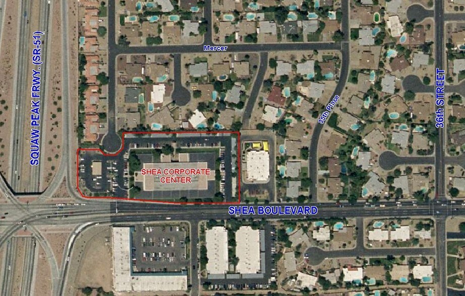 3420 E Shea Blvd, Phoenix, AZ à louer - Aérien – Image 3 sur 5