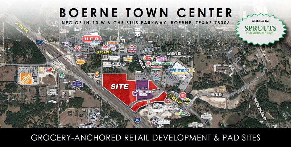 NEC IH-10, Boerne, TX à vendre - Photo de l’immeuble – Image 1 sur 4