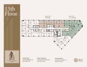7910 Woodmont Ave, Bethesda, MD à louer Plan d’étage– Image 1 sur 1