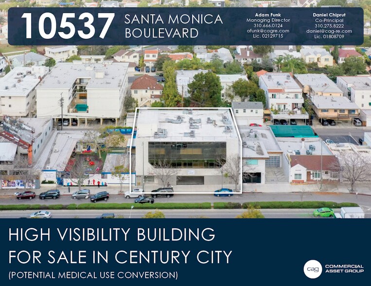 10537 Santa Monica Blvd, Los Angeles, CA à vendre - Photo de l’immeuble – Image 1 sur 29