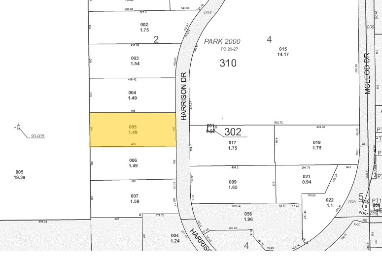 6245 Harrison Dr, Las Vegas, NV à louer - Plan cadastral – Image 2 sur 3