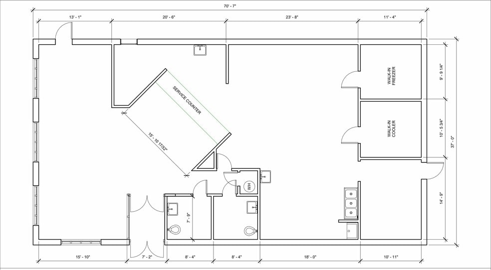 2100 Orchard Lake Rd, Sylvan Lake, MI à louer - Plan d’étage – Image 2 sur 4