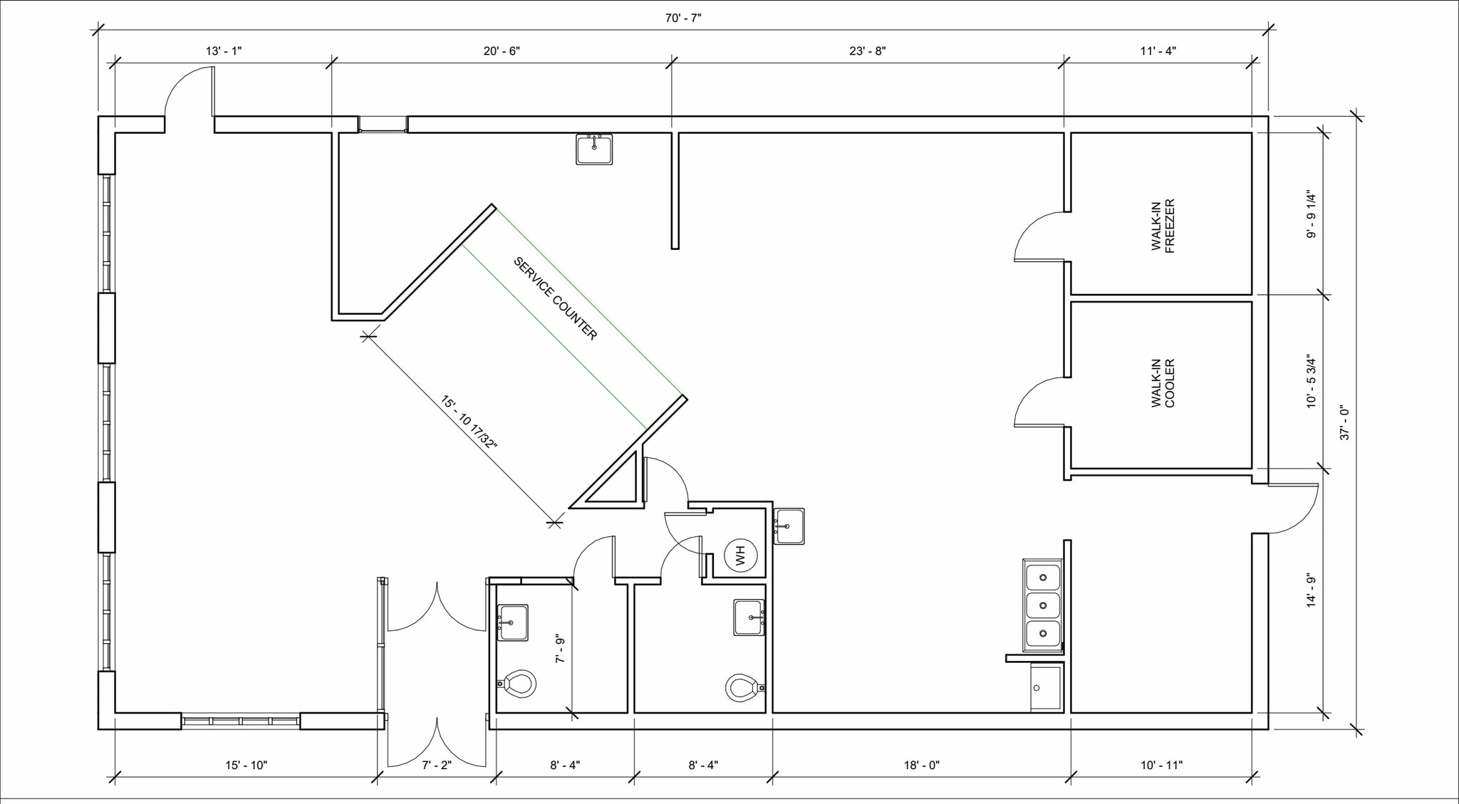 2100 Orchard Lake Rd, Sylvan Lake, MI à louer Plan d’étage– Image 1 sur 3