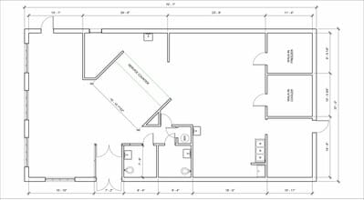2100 Orchard Lake Rd, Sylvan Lake, MI à louer Plan d’étage– Image 1 sur 3