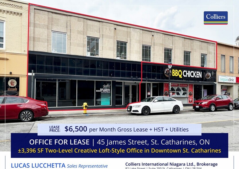 45 James St, St Catharines, ON à louer - Photo de l’immeuble – Image 3 sur 21