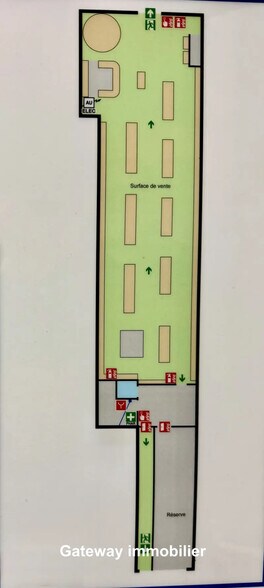 Local commercial dans Aubière à louer - Plan d’étage – Image 2 sur 5