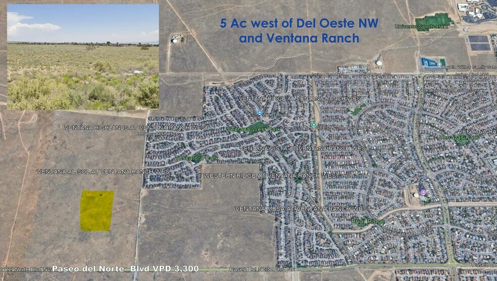 9999 Paradise W, Los Ranchos De Abq, NM à vendre - Photo principale – Image 1 sur 4