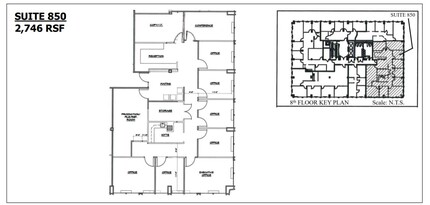 8555 16th St, Silver Spring, MD à louer Plan d’étage– Image 1 sur 1