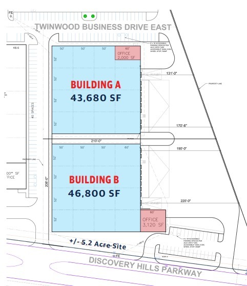 2706 Twinwood Business Drive East, Brookshire, TX à louer - Plan de site – Image 3 sur 3
