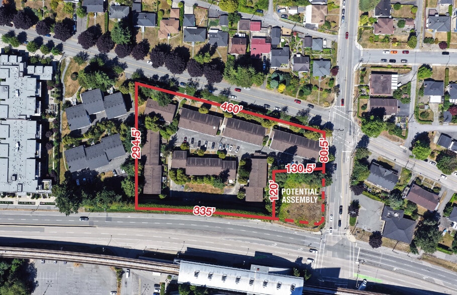 5588 Broadway, Burnaby, BC à vendre - Aérien – Image 2 sur 4