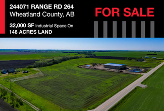 Plus de détails pour 244071 264 Range Rd, Wheatland County, AB - Industriel/Logistique à vendre