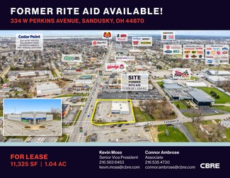 Plus de détails pour 334 W Perkins Ave, Sandusky, OH - Local commercial à louer