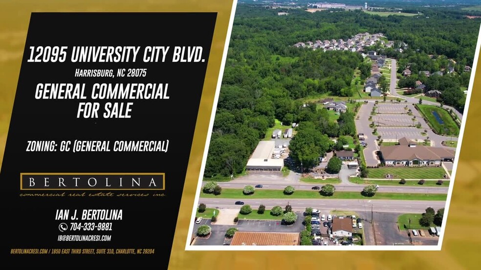12095 University City Blvd, Harrisburg, NC à vendre - Vidéo sur l’annonce professionnelle – Image 2 sur 18