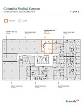 5450 Knoll North Dr, Columbia, MD à louer Plan d’étage– Image 1 sur 1