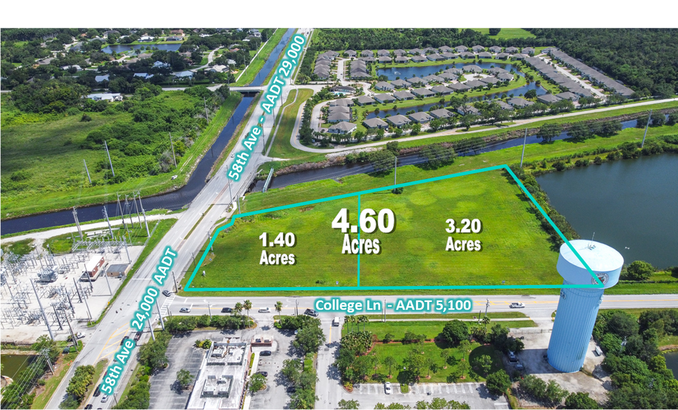 5831 - 5885 College Ln, Vero Beach, FL à vendre - Photo de l’immeuble – Image 3 sur 9