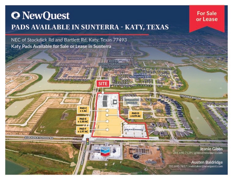 NEC of Stockdick Rd and Bartlett Rd, Katy, TX à vendre - Photo de l’immeuble – Image 1 sur 4