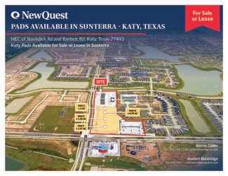 Plus de détails pour NEC of Stockdick Rd and Bartlett Rd, Katy, TX - Terrain à vendre