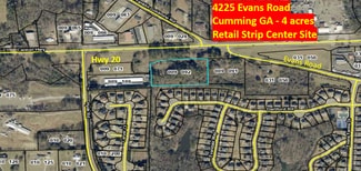 Plus de détails pour 4225 Evans Rd, Cumming, GA - Terrain à vendre