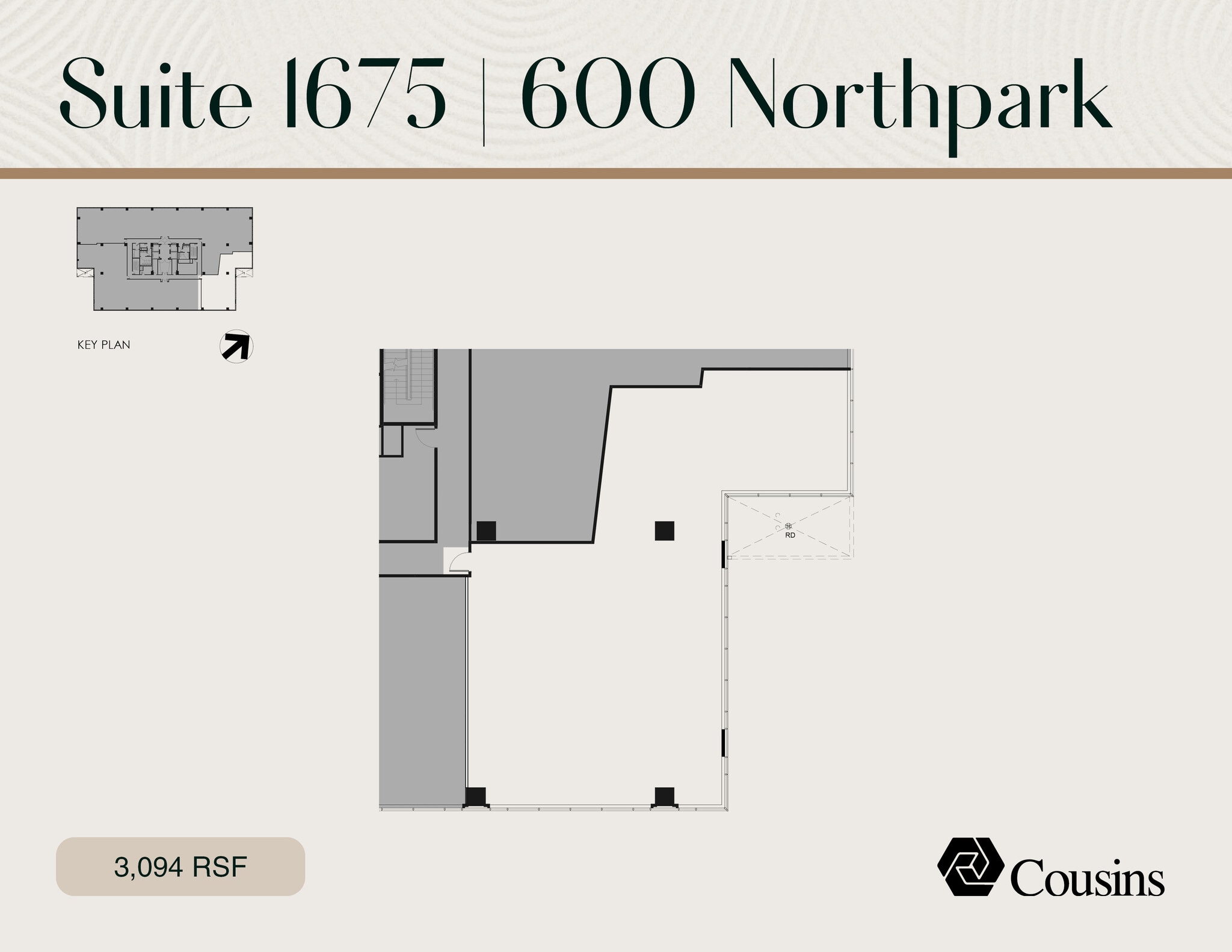 1200 Abernathy Rd NE, Atlanta, GA à louer Plan d’étage– Image 1 sur 1