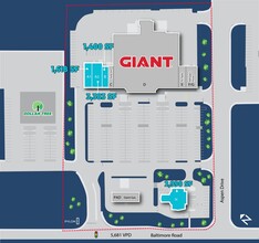 397 Baltimore Rd, Shippensburg, PA à louer Plan de site– Image 2 sur 2