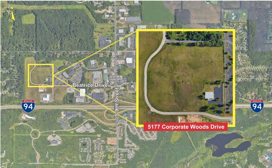 5177 Corporate Woods Dr, Kalamazoo, MI à louer - Photo de l’immeuble – Image 3 sur 7