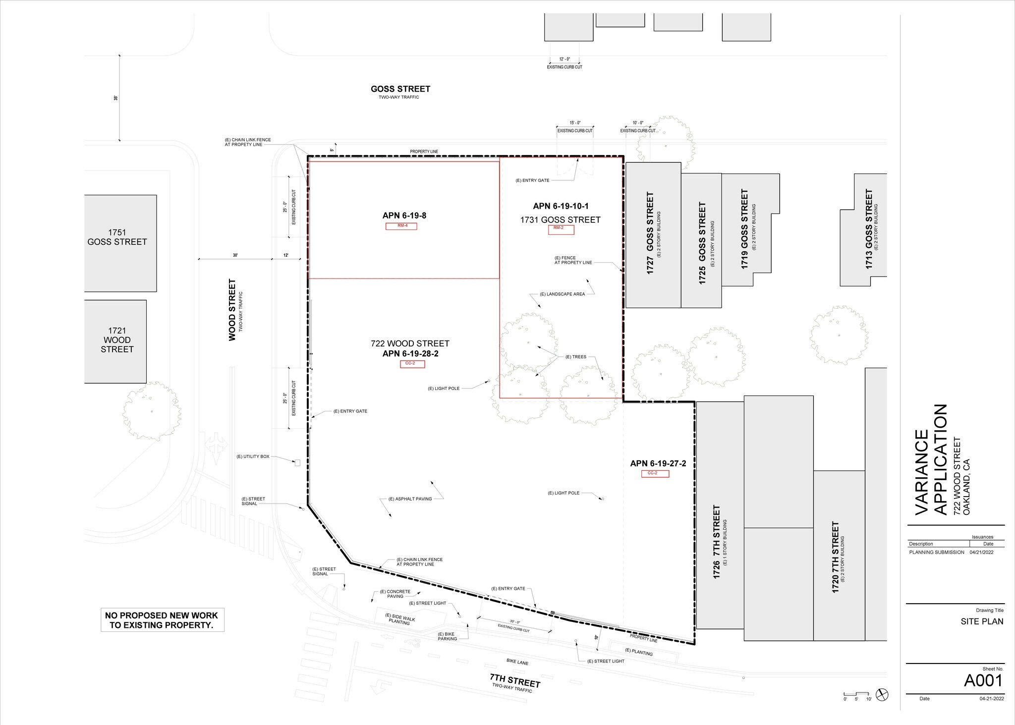 1731 Goss St, Oakland, CA à vendre Plan de site– Image 1 sur 4