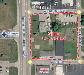 Plus de détails pour 3601 S Western Ave, Marion, IN - Terrain à louer