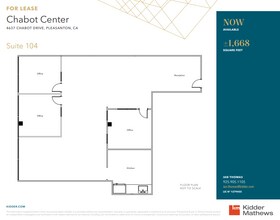 4637 Chabot Dr, Pleasanton, CA à louer Plan d’étage– Image 1 sur 1
