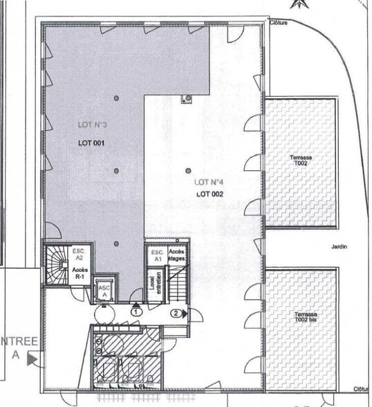 Bureau dans Annecy à vendre - Plan d’étage – Image 3 sur 6