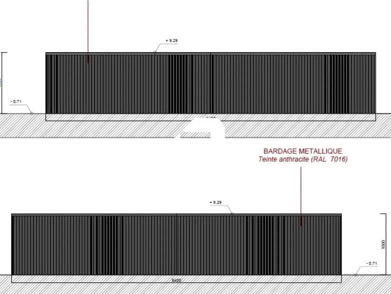 Local d’activités dans Hem à louer - Plan d’étage – Image 3 sur 3