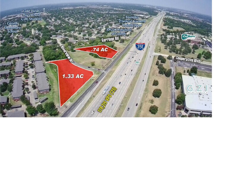 S I-35 E, Corinth, TX à vendre - Photo de l’immeuble – Image 1 sur 1