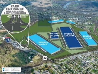 Plus de détails pour 2000 Rand Blvd, Phillipsburg, NJ - Industriel/Logistique à louer