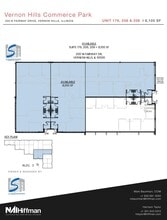 100 N Fairway Dr, Vernon Hills, IL à louer Plan d’étage– Image 1 sur 1