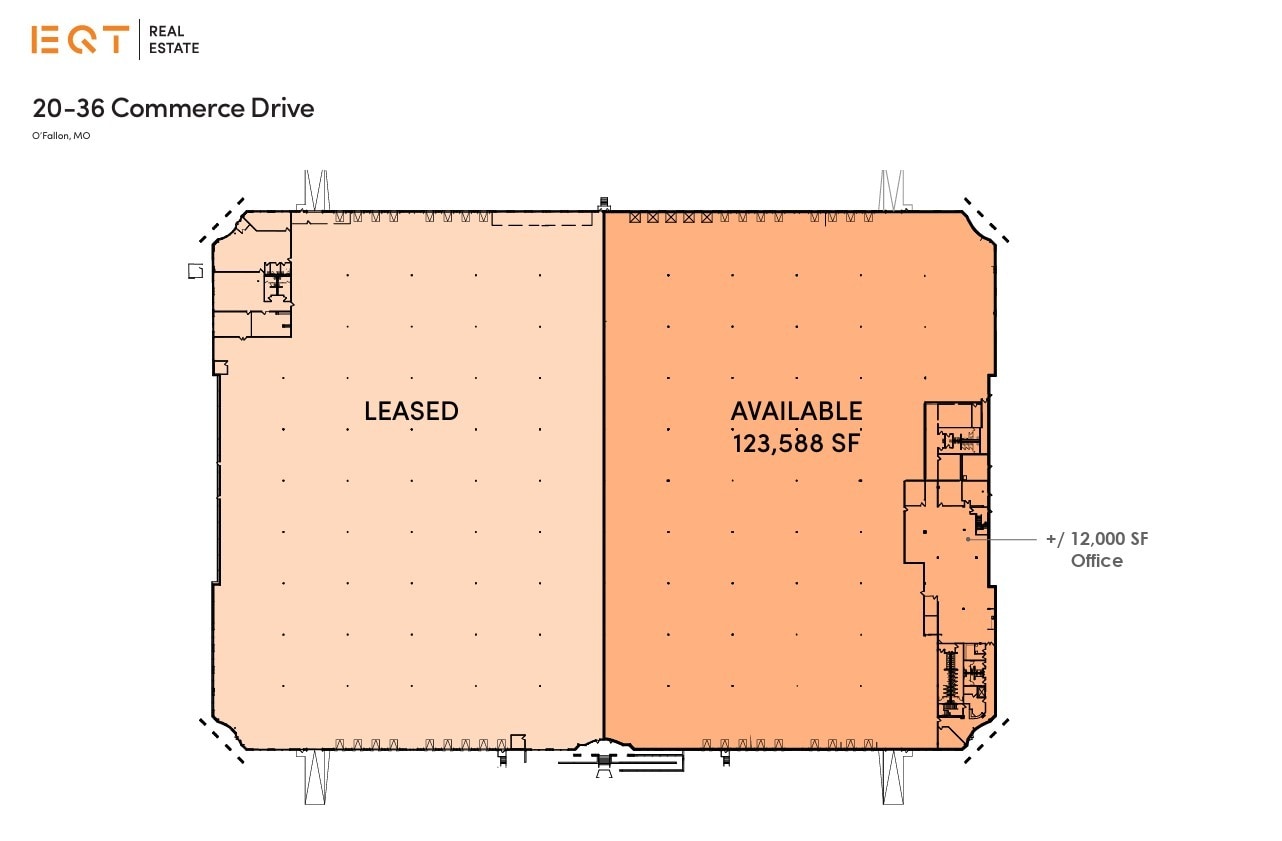 21-31 Commerce Dr, O'Fallon, MO à louer Plan d’étage– Image 1 sur 1