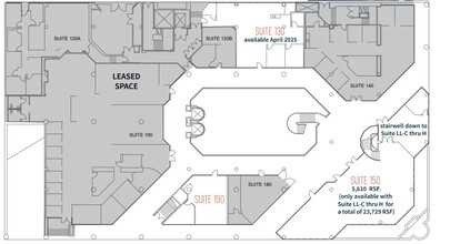 7825 Fay Ave, La Jolla, CA à louer Plan d’étage– Image 1 sur 1