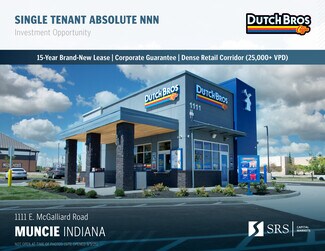 Plus de détails pour 1111 E McGalliard Rd, Muncie, IN - Local commercial à vendre