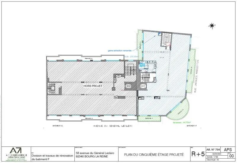 58-60 Avenue Du Général Leclerc, Bourg-la-Reine à vendre Plan d’étage– Image 1 sur 1