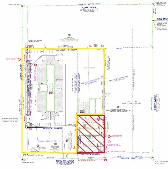 10891 Almond Ave, Fontana, CA à louer - Plan de site – Image 2 sur 2