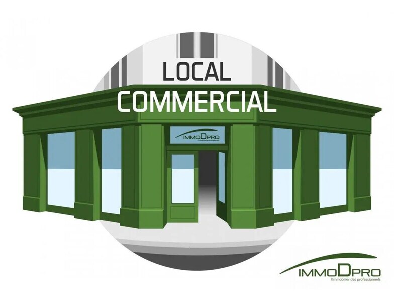 Local commercial dans Dieppe à louer - Photo de l’immeuble – Image 1 sur 1