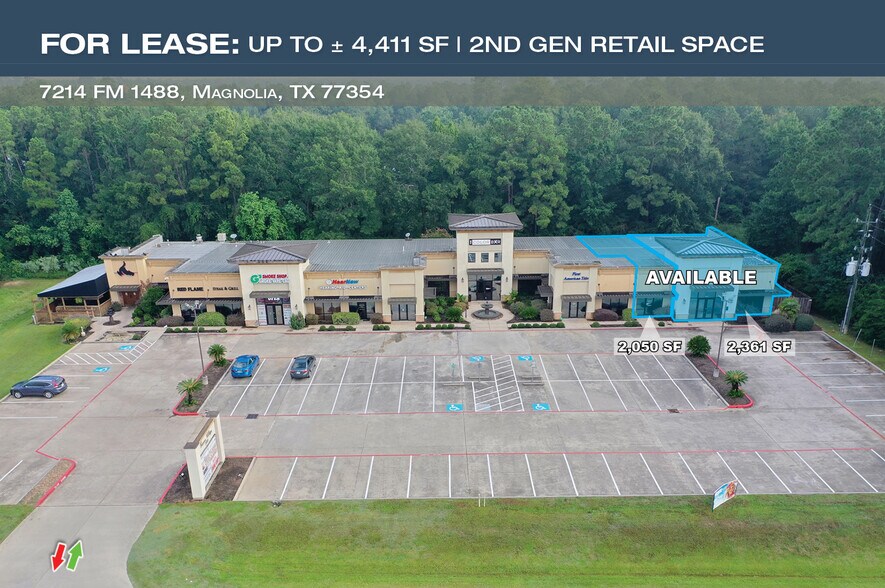 7214 FM-1488 Rd, Magnolia, TX à louer - Photo de l’immeuble – Image 2 sur 35