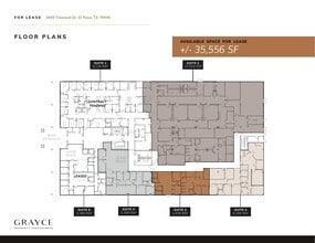 2400 Trawood Dr, El Paso, TX à louer Plan d’étage– Image 1 sur 1