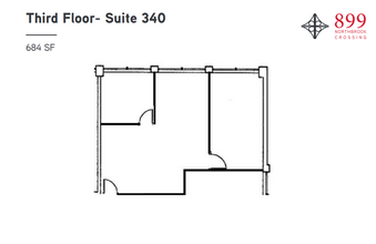 899 Skokie Blvd, Northbrook, IL à louer Plan d’étage– Image 1 sur 1