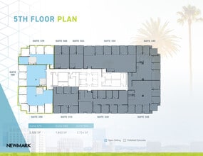 7700 Irvine Center Dr, Irvine, CA à louer Plan d’étage– Image 1 sur 1
