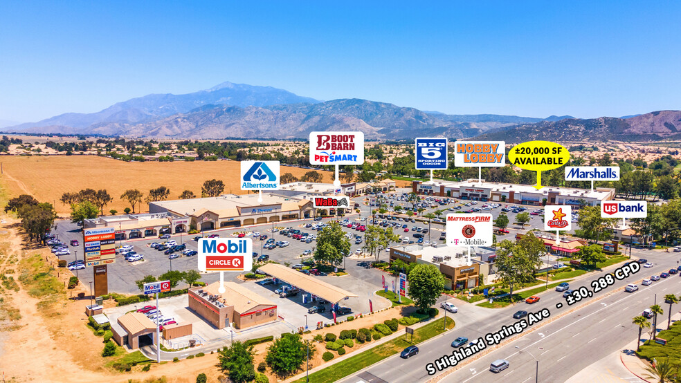 300 S Highland Springs Ave, Banning, CA à louer - Aérien – Image 2 sur 5