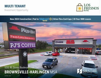 Plus de détails pour 1010 Ocean Blvd, Los Fresnos, TX - Local commercial à vendre