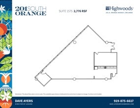 201 S Orange Ave, Orlando, FL à louer Plan de site– Image 1 sur 1