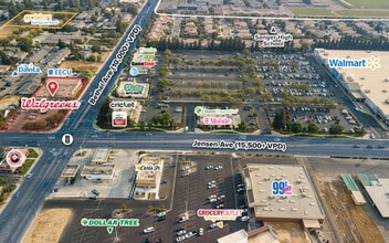 2589 Jensen Ave, Sanger, CA - VUE AÉRIENNE  vue de carte - Image1