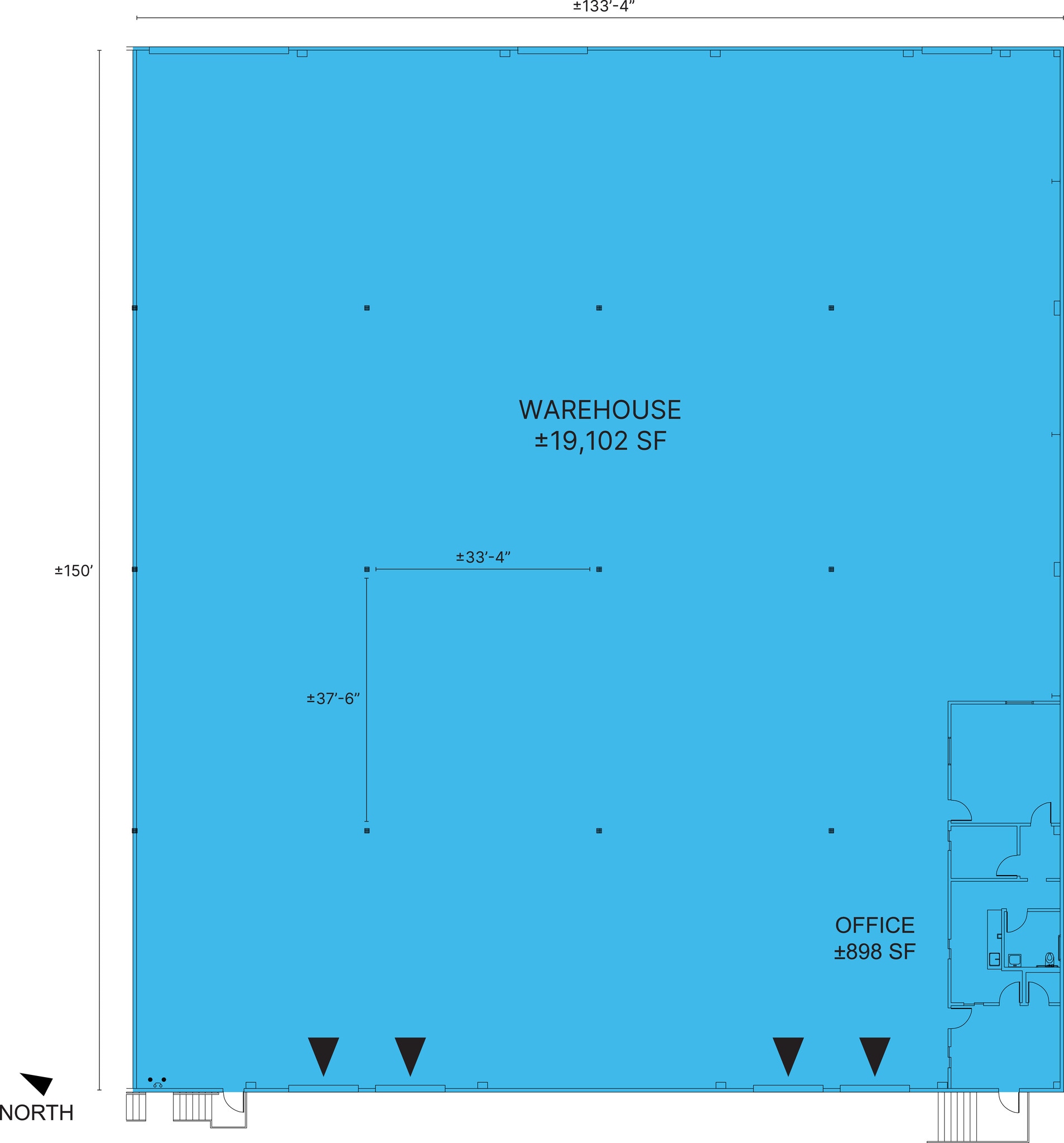 1948-1958 Williams St, San Leandro, CA à louer Plan d’étage– Image 1 sur 1