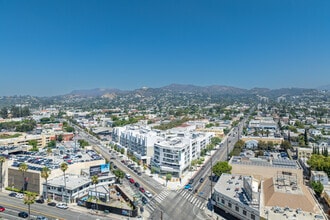 4531 Hollywood Blvd, Los Angeles, CA - Vue aérienne vue de carte